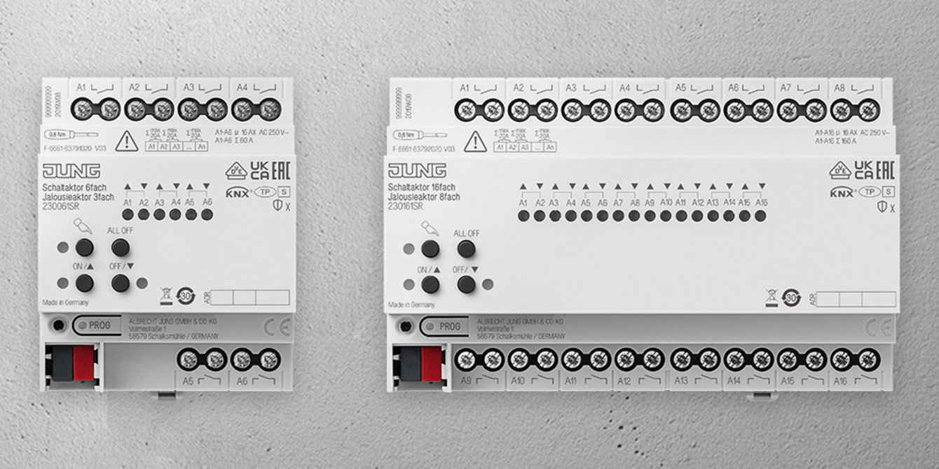 KNX Schalt- und Jalousieaktoren bei hs-greenelectrics GmbH in Bremerhaven