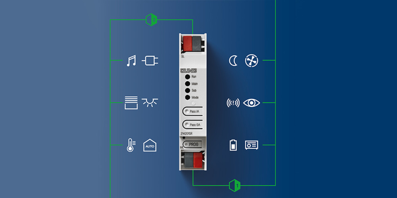 KNX Bereichs- und Linienkoppler bei hs-greenelectrics GmbH in Bremerhaven