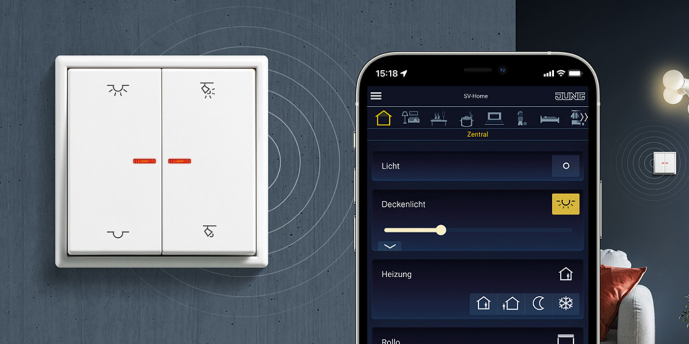 KNX RF Taster bei hs-greenelectrics GmbH in Bremerhaven